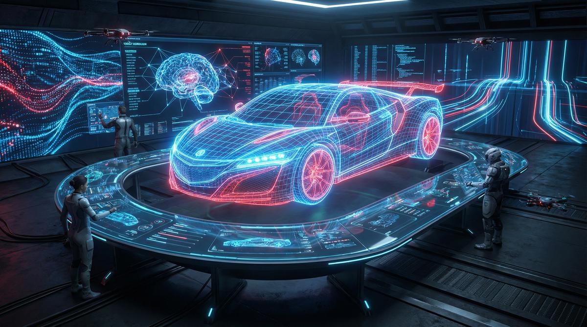 大象传媒AI汽车改装设计