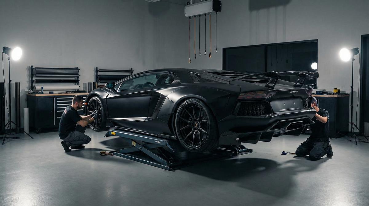 大象传媒兰博基尼改装视频